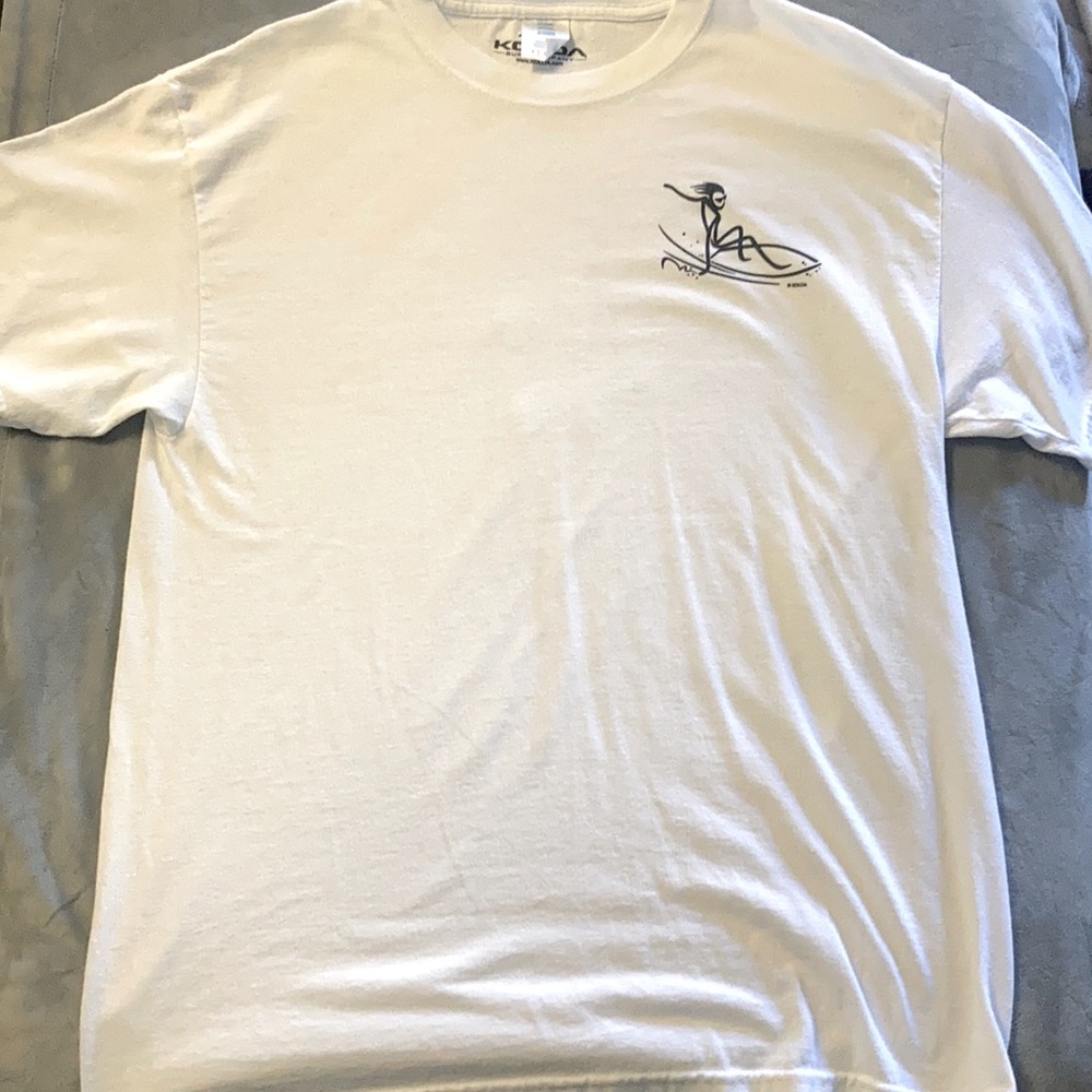 KOLOA SURF CO.   T SHIRT. MENS. SIZE LARGE